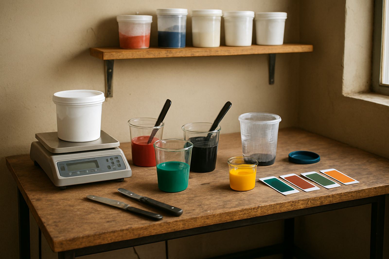 Ink Mixing Station
