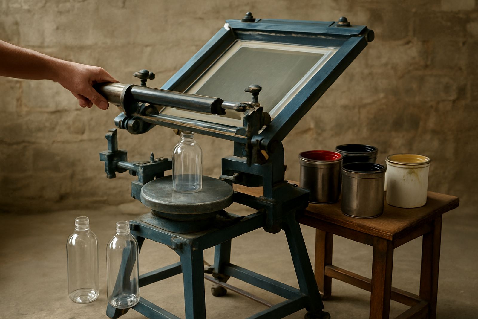 Manual Bottle Printer