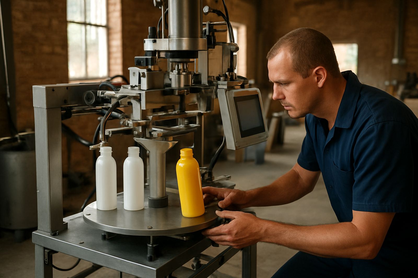 Servo Bottle Printer